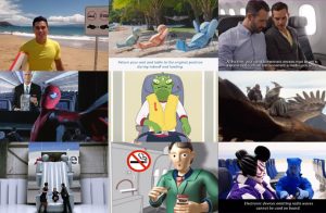 ハワイ就航中の航空会社 おもしろ 安全ビデオ 8選